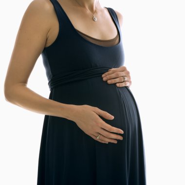 Pregnant woman. clipart