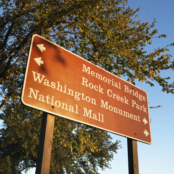 Washington, dc teken. — Stockfoto