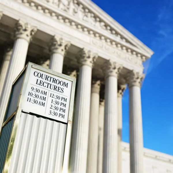 Edificio del Tribunal Supremo . —  Fotos de Stock