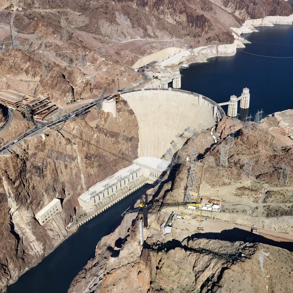 Hoover Dam, Lake Mead. — Stock Photo, Image