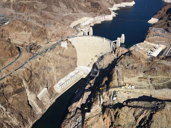 Hoover Dam, Lake Mead. — Stock Photo, Image