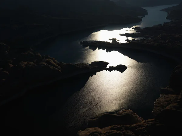 stock image Aerial of Lake Powell.