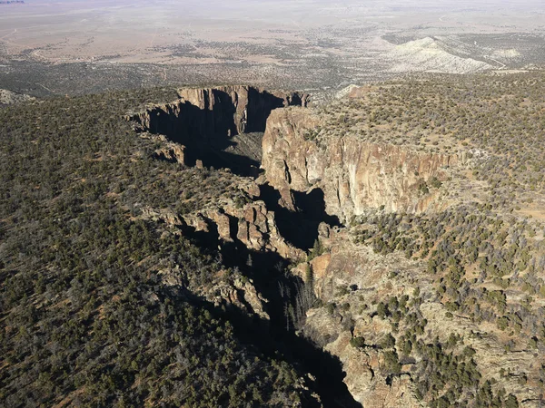 Arizona desert aerial. — Stock Photo, Image