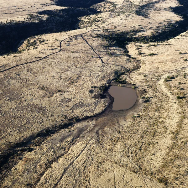 Arizona paisagem aérea . — Fotografia de Stock