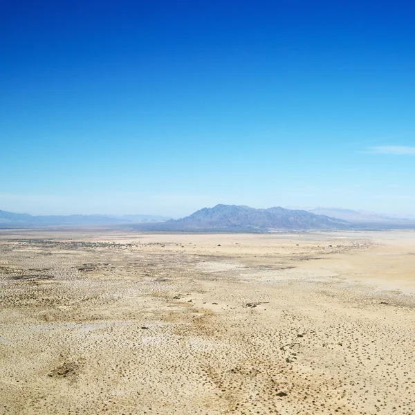 Deserto e montagne . — Foto Stock