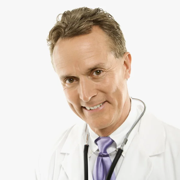 Doctor smiling. — Stock Photo, Image