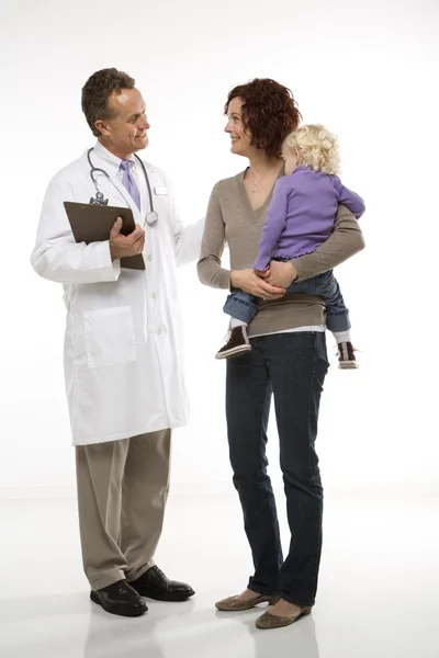 Doctor and patient. — Stock Photo, Image