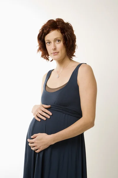 Mulher grávida. — Fotografia de Stock