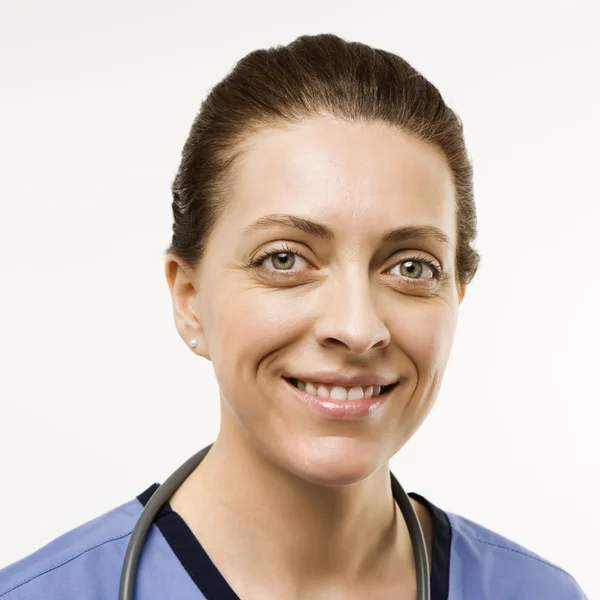 Caucasian woman doctor. — Stock Photo, Image