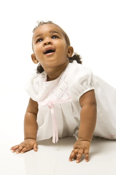 Portret van baby meisje. — Stockfoto