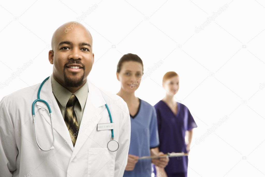 Doctors and nurse.