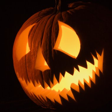 Halloween Jack-o-lantern.