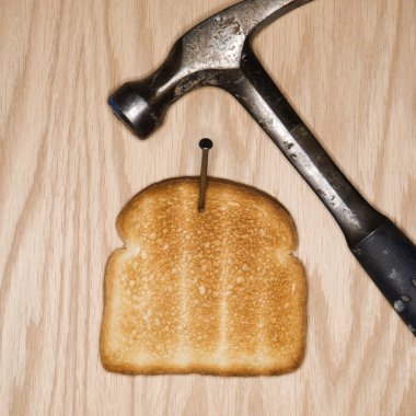 Toasted bread. clipart