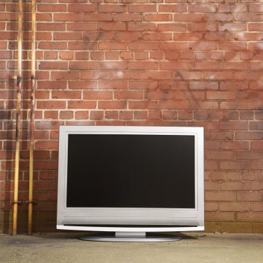 Modern television. clipart