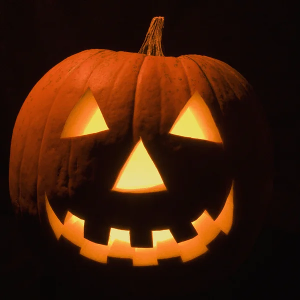 Carved pumpkin. — Stock Photo, Image