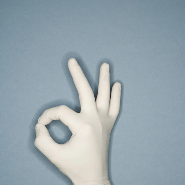 Hand gebaar maken. — Stockfoto