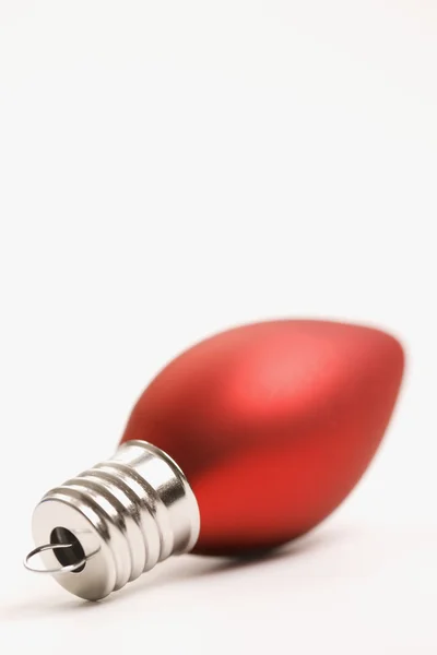 Red Christmas ornament. — Stock Photo, Image