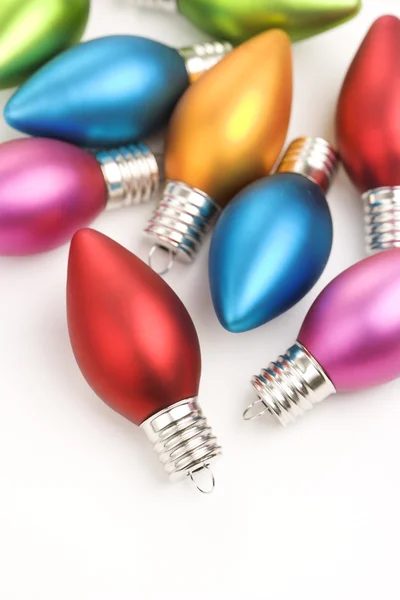 Ornamenti natalizi multicolori . — Foto Stock