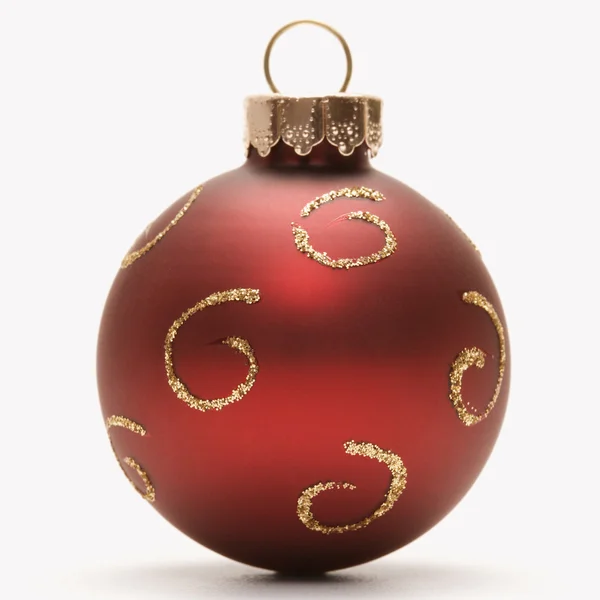 Rode kerst ornament. — Stockfoto
