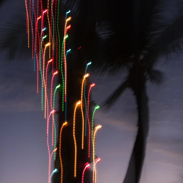 Luces de color de movimiento abstracto . —  Fotos de Stock