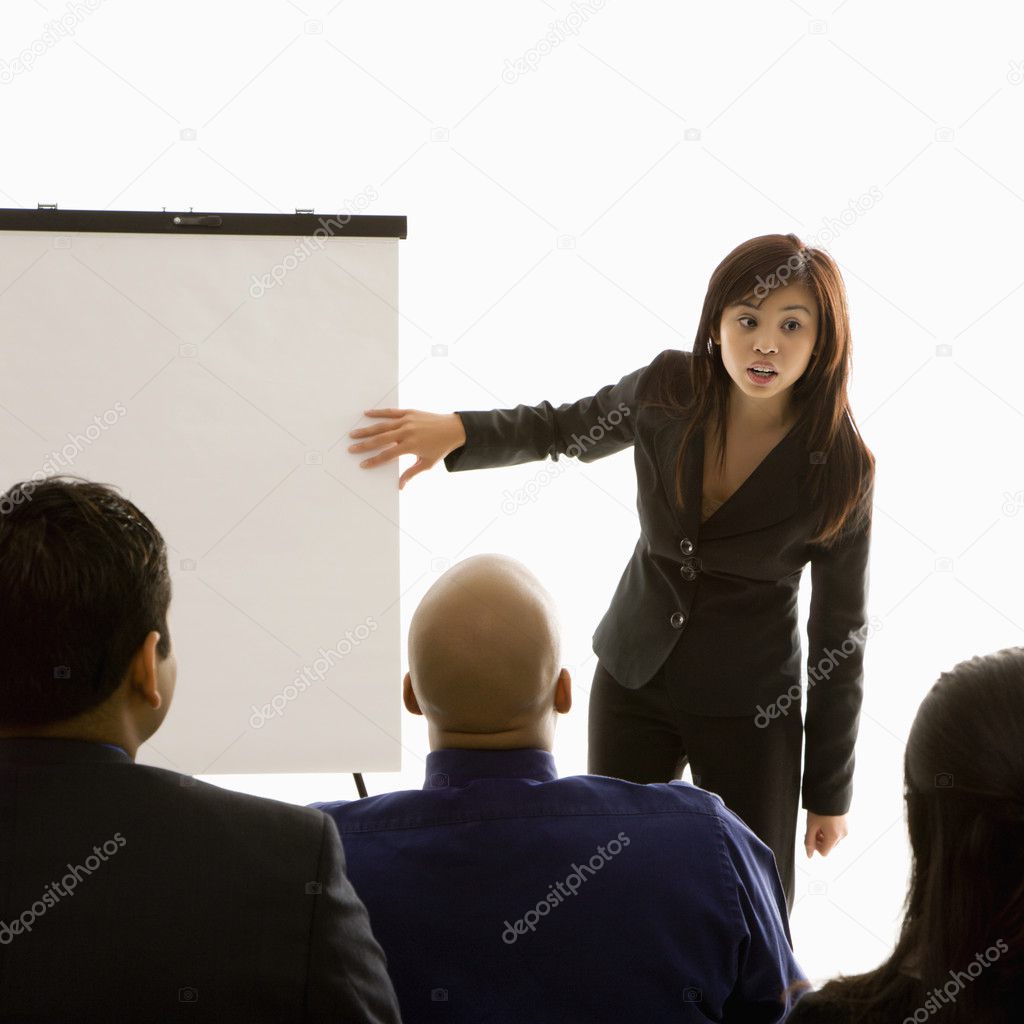 Business presentation.