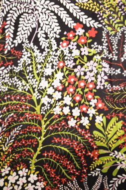 Vintage fabric detail. clipart