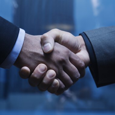Business Handshake clipart