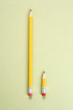 Pencil comparison.