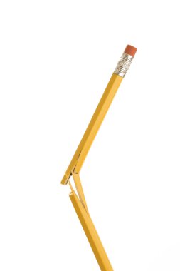 Broken pencil. clipart