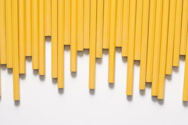 Row of pencils. clipart