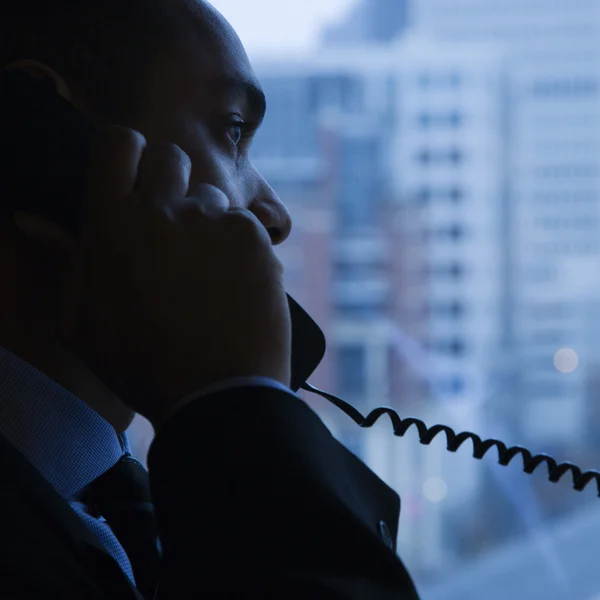 Businessman on Telephone — Stock Photo, Image