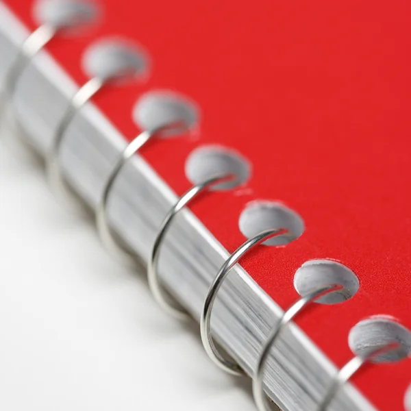 Spiraal gebonden notebook. — Stockfoto
