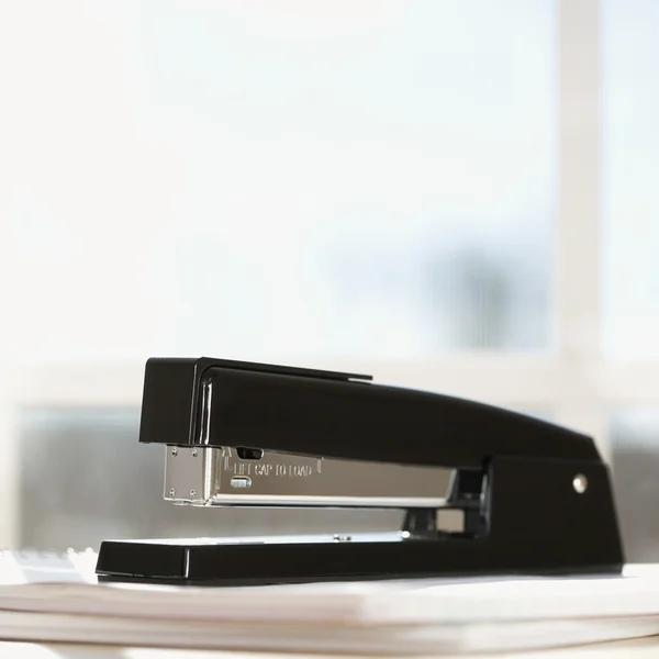 Black stapler. — Stock Photo, Image