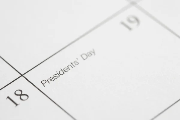 Giornata dei presidenti. — Foto Stock