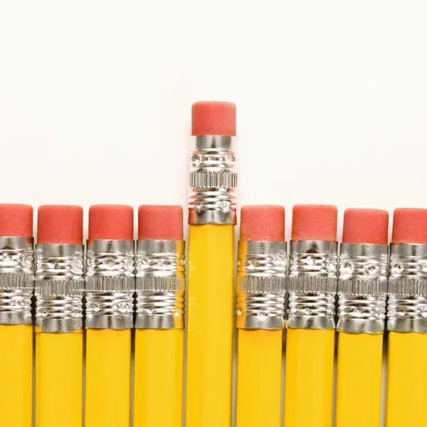 Row of pencils. — Stock Photo, Image