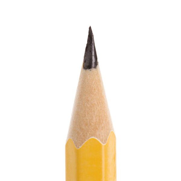 Sharp pencil.