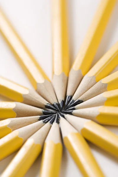 Pencils in star shape. — Stock Photo, Image