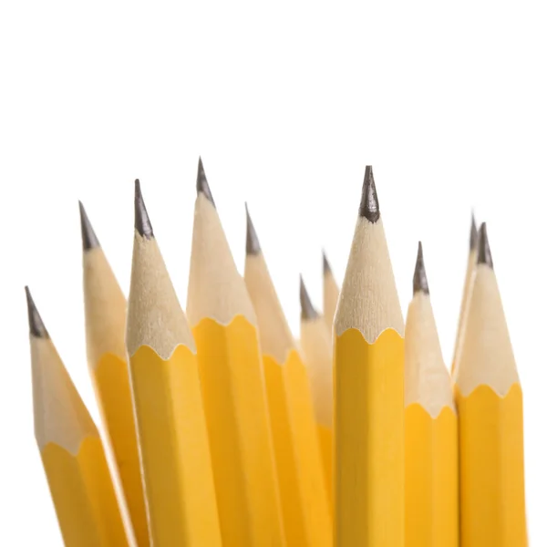 Groupe de crayons tranchants . — Photo