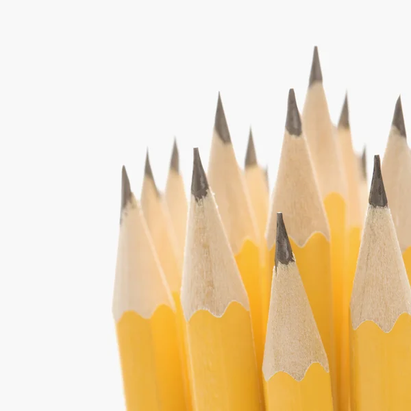 Grupo de lápis afiados . — Fotografia de Stock