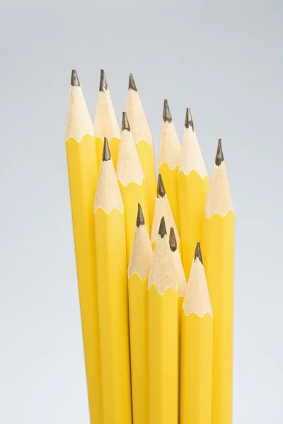 Ομάδα απότομη μολύβια. — Φωτογραφία Αρχείου