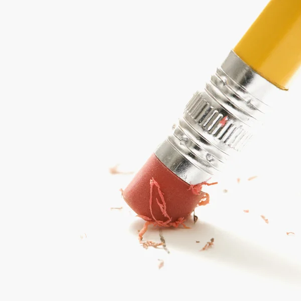 Eraser erasing. — Stock Photo, Image