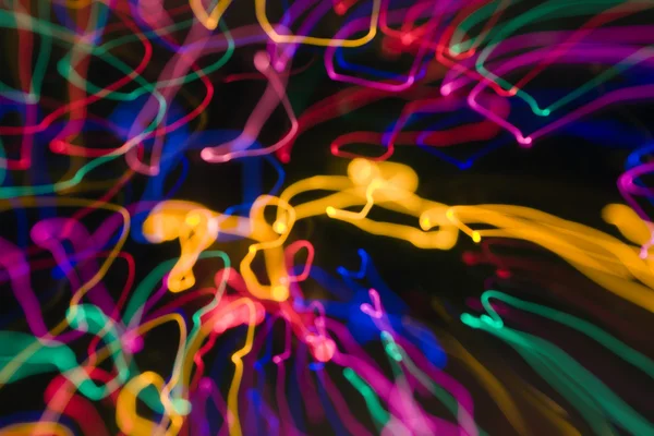 Motion blur ljus mönster. — Stockfoto