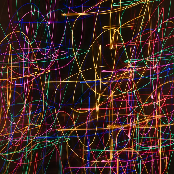 Motion blur licht patroon. — Stockfoto