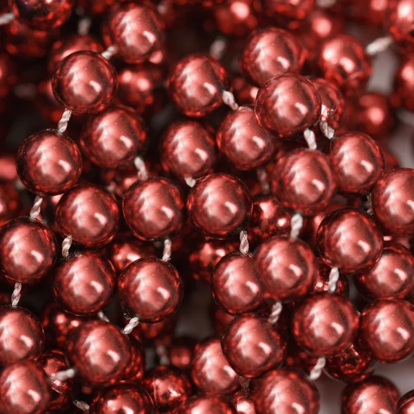 Red beads. — Stock Photo, Image