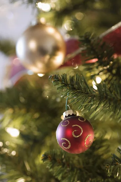 Ornamenti dell'albero di Natale . — Foto Stock