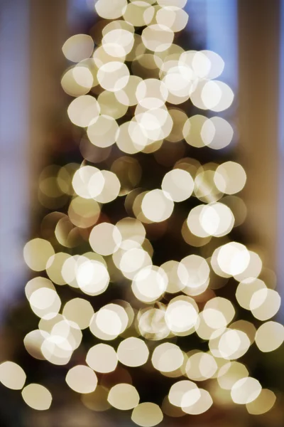Luces borrosas de Navidad. —  Fotos de Stock
