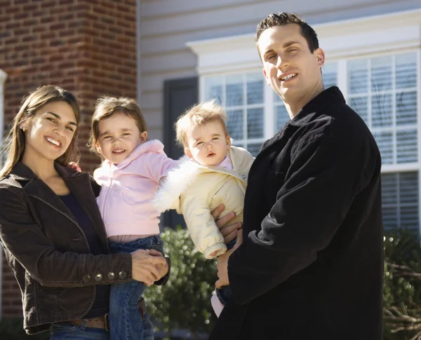 Familjeporträtt. — Stockfoto