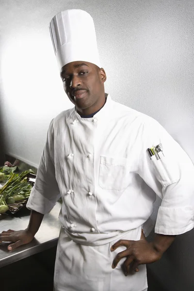 stock image Portrait of chef.