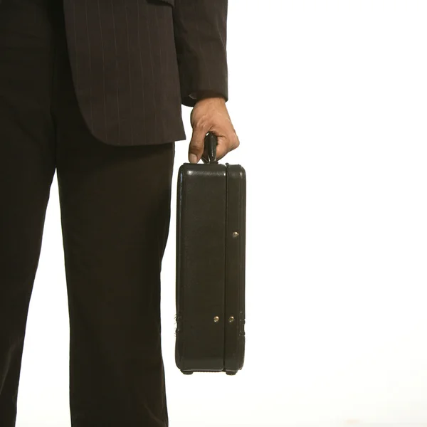 Empresario con maletín . — Foto de Stock