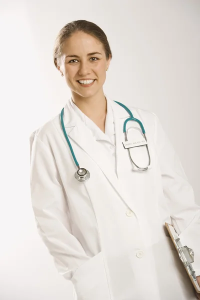 Portret kobiety lekarz. — Zdjęcie stockowe